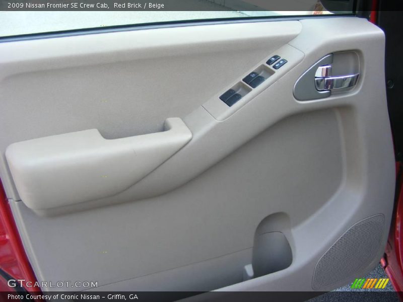 Red Brick / Beige 2009 Nissan Frontier SE Crew Cab