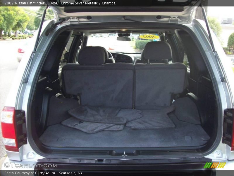 Chrome Silver Metallic / Charcoal 2002 Nissan Pathfinder LE 4x4
