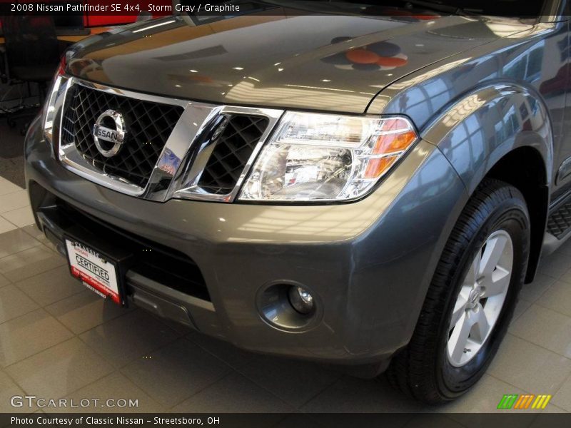 Storm Gray / Graphite 2008 Nissan Pathfinder SE 4x4