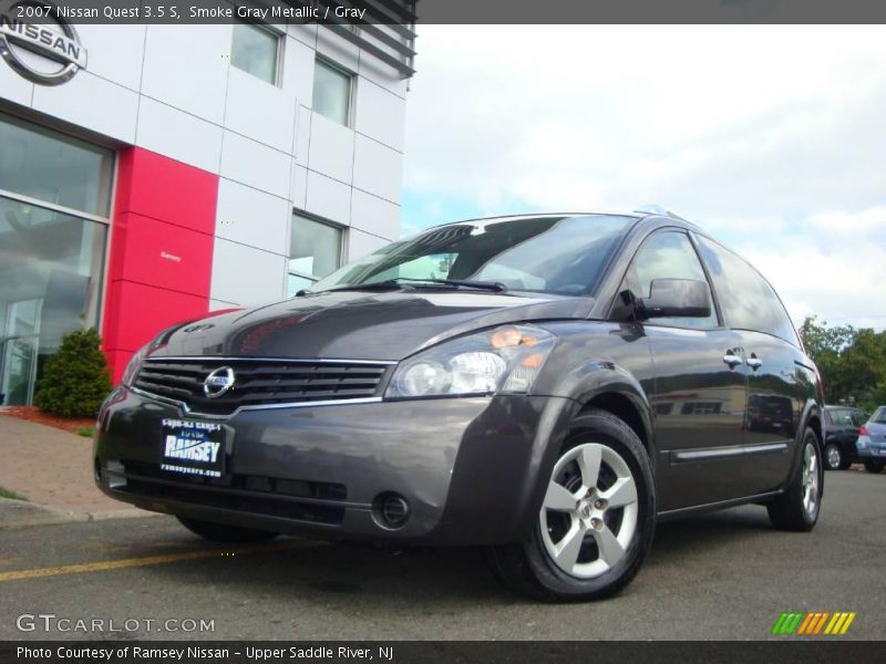 Smoke Gray Metallic / Gray 2007 Nissan Quest 3.5 S