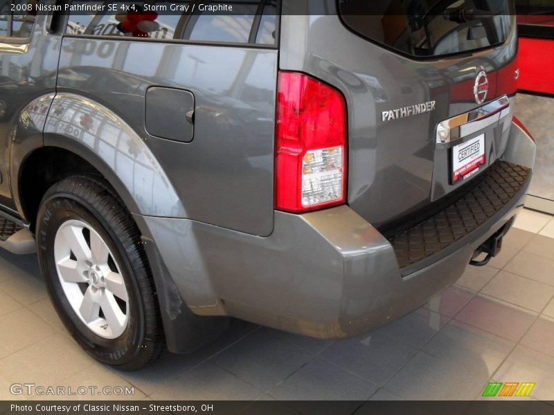 Storm Gray / Graphite 2008 Nissan Pathfinder SE 4x4