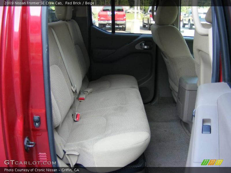 Red Brick / Beige 2009 Nissan Frontier SE Crew Cab