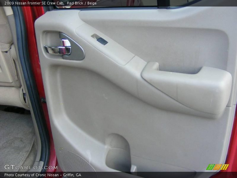 Red Brick / Beige 2009 Nissan Frontier SE Crew Cab