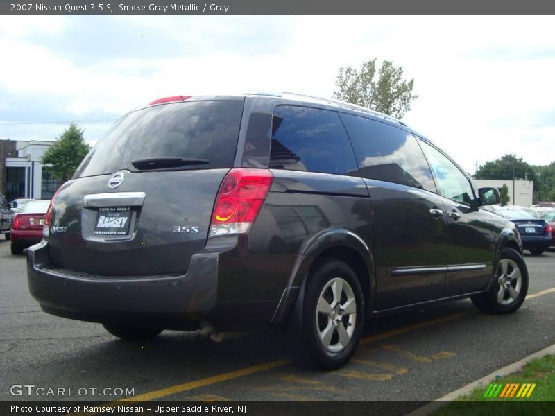 Smoke Gray Metallic / Gray 2007 Nissan Quest 3.5 S