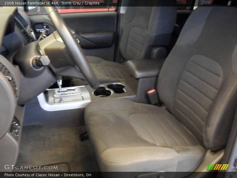Storm Gray / Graphite 2008 Nissan Pathfinder SE 4x4
