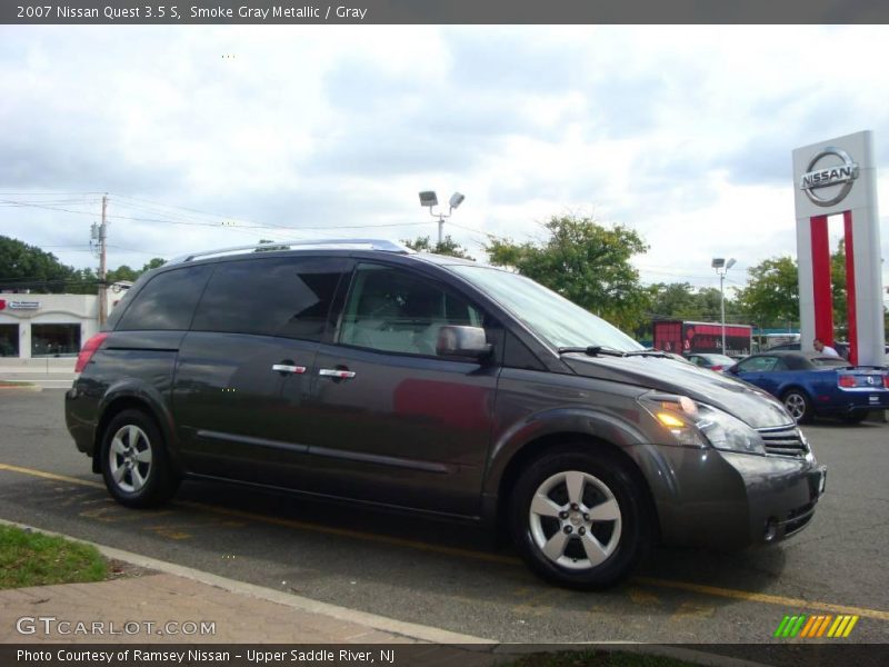Smoke Gray Metallic / Gray 2007 Nissan Quest 3.5 S