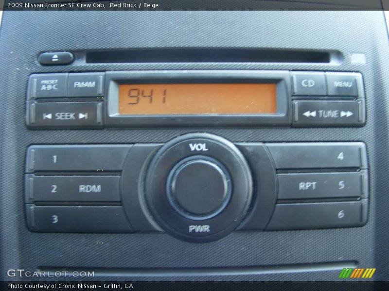 Red Brick / Beige 2009 Nissan Frontier SE Crew Cab