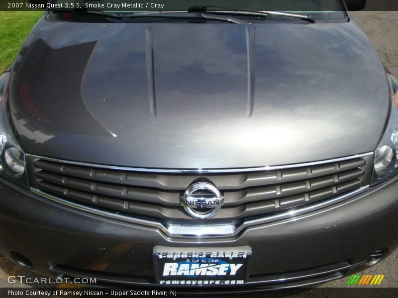 Smoke Gray Metallic / Gray 2007 Nissan Quest 3.5 S