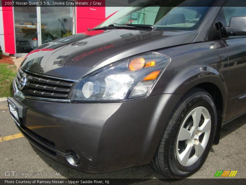 Smoke Gray Metallic / Gray 2007 Nissan Quest 3.5 S
