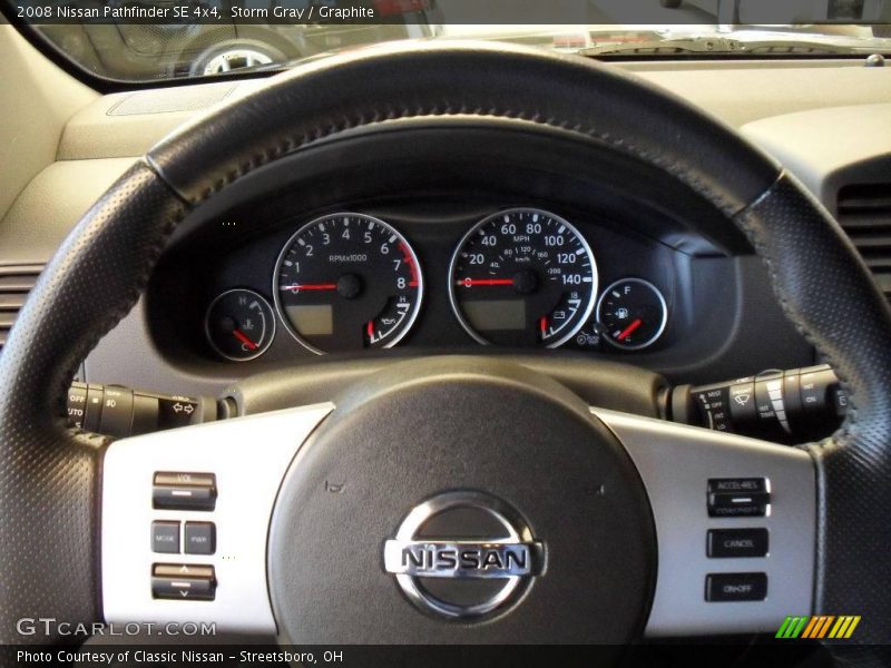 Storm Gray / Graphite 2008 Nissan Pathfinder SE 4x4