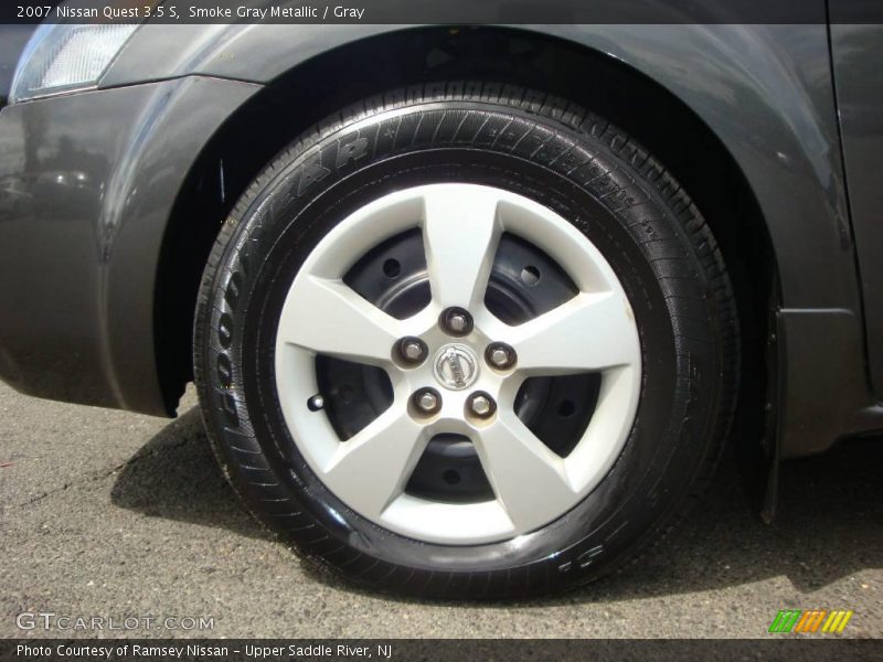 Smoke Gray Metallic / Gray 2007 Nissan Quest 3.5 S