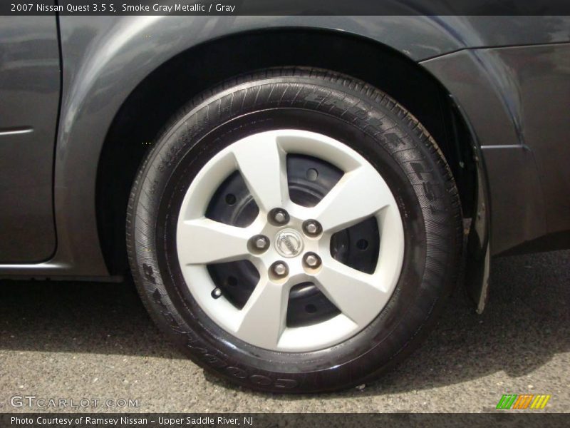 Smoke Gray Metallic / Gray 2007 Nissan Quest 3.5 S