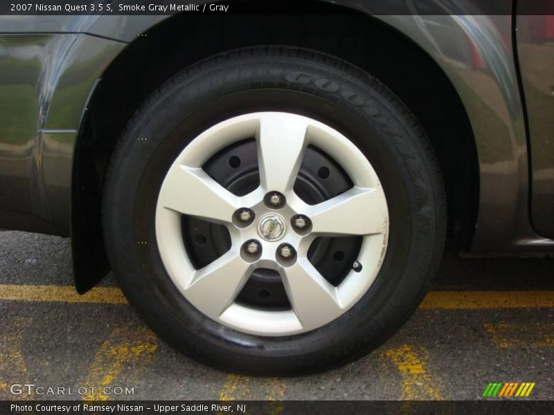 Smoke Gray Metallic / Gray 2007 Nissan Quest 3.5 S