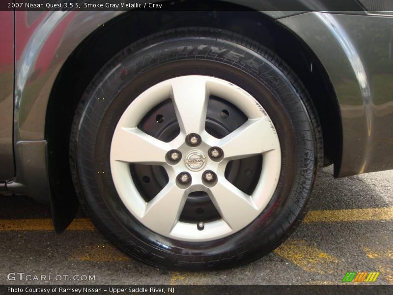 Smoke Gray Metallic / Gray 2007 Nissan Quest 3.5 S