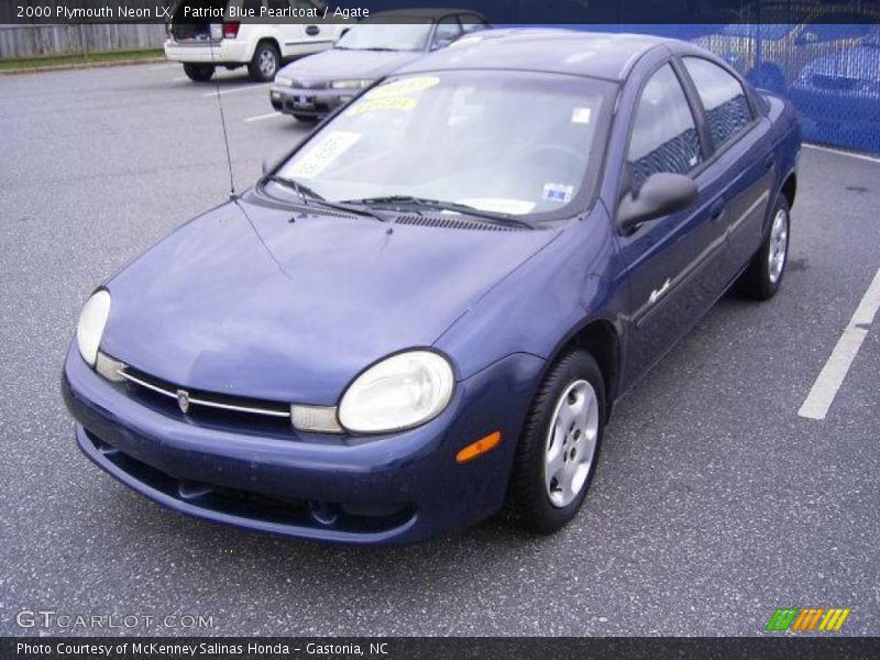 Patriot Blue Pearlcoat / Agate 2000 Plymouth Neon LX
