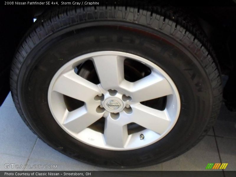 Storm Gray / Graphite 2008 Nissan Pathfinder SE 4x4