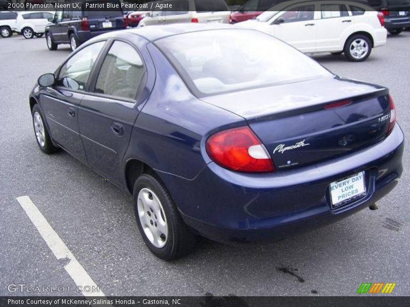Patriot Blue Pearlcoat / Agate 2000 Plymouth Neon LX