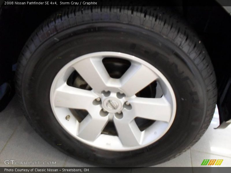 Storm Gray / Graphite 2008 Nissan Pathfinder SE 4x4