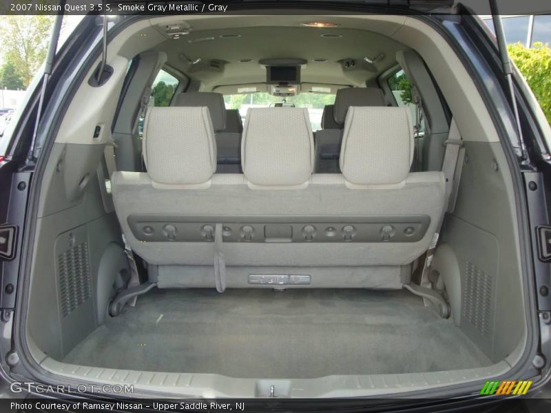 Smoke Gray Metallic / Gray 2007 Nissan Quest 3.5 S