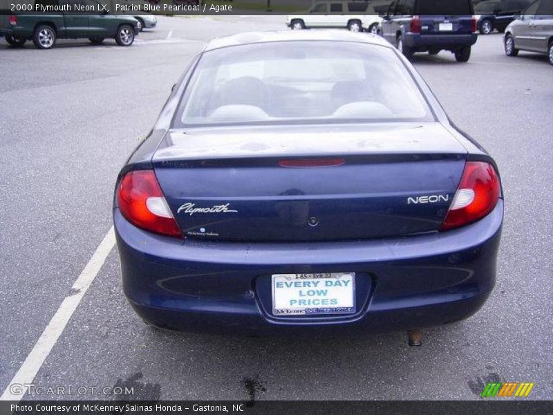 Patriot Blue Pearlcoat / Agate 2000 Plymouth Neon LX