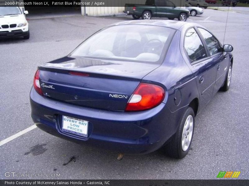 Patriot Blue Pearlcoat / Agate 2000 Plymouth Neon LX