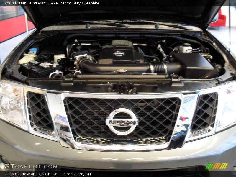 Storm Gray / Graphite 2008 Nissan Pathfinder SE 4x4
