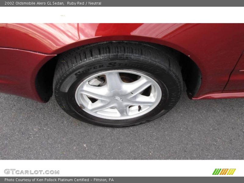 Ruby Red / Neutral 2002 Oldsmobile Alero GL Sedan
