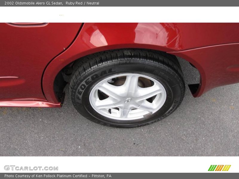 Ruby Red / Neutral 2002 Oldsmobile Alero GL Sedan