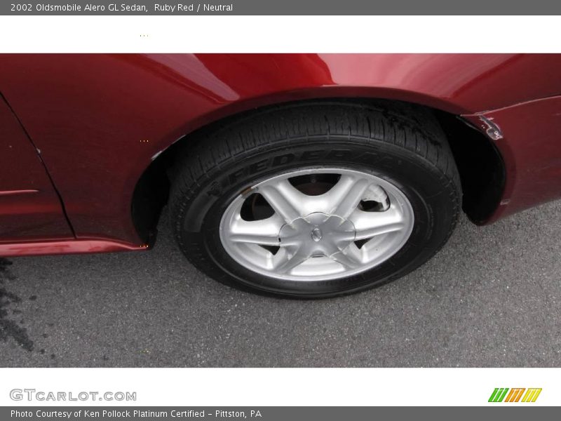 Ruby Red / Neutral 2002 Oldsmobile Alero GL Sedan