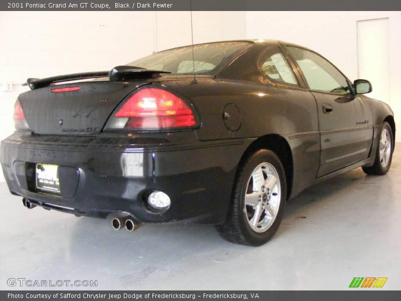 Black / Dark Pewter 2001 Pontiac Grand Am GT Coupe
