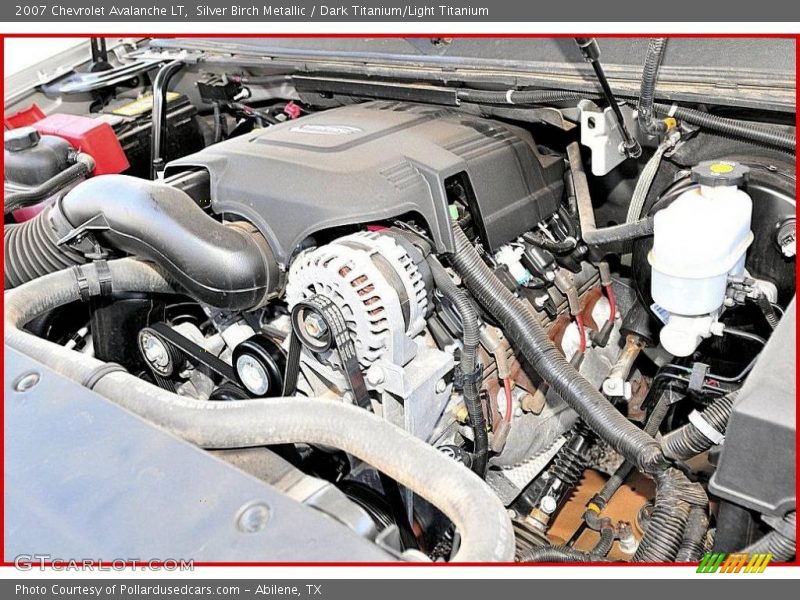 Silver Birch Metallic / Dark Titanium/Light Titanium 2007 Chevrolet Avalanche LT
