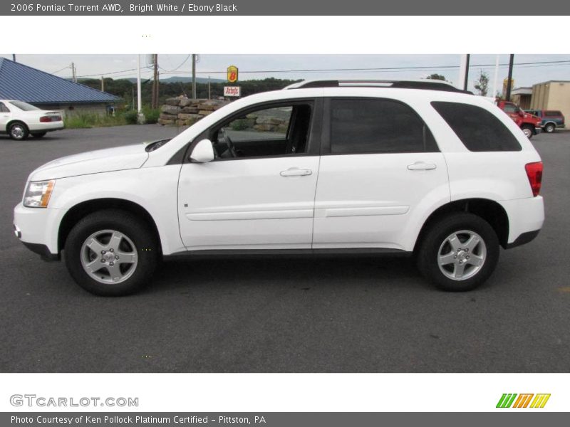 Bright White / Ebony Black 2006 Pontiac Torrent AWD