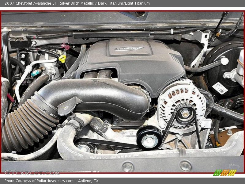 Silver Birch Metallic / Dark Titanium/Light Titanium 2007 Chevrolet Avalanche LT
