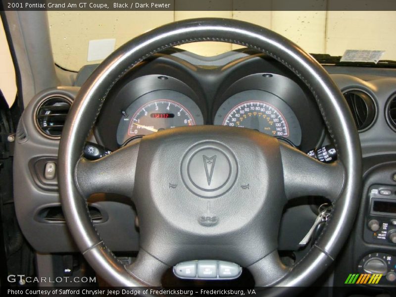 Black / Dark Pewter 2001 Pontiac Grand Am GT Coupe