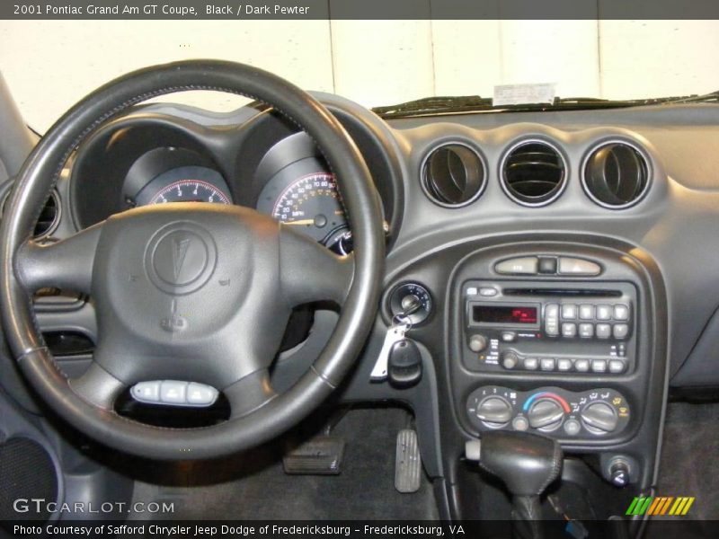 Black / Dark Pewter 2001 Pontiac Grand Am GT Coupe