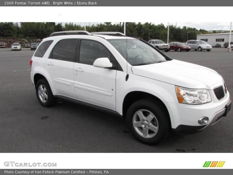 Bright White / Ebony Black 2006 Pontiac Torrent AWD