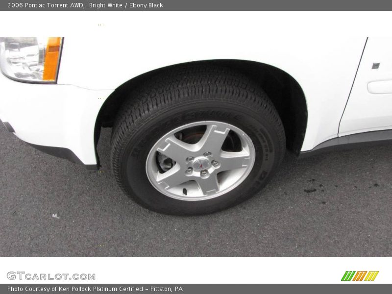 Bright White / Ebony Black 2006 Pontiac Torrent AWD