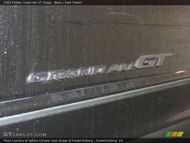 Black / Dark Pewter 2001 Pontiac Grand Am GT Coupe