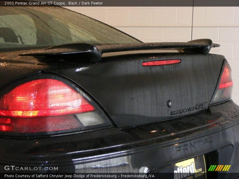 Black / Dark Pewter 2001 Pontiac Grand Am GT Coupe