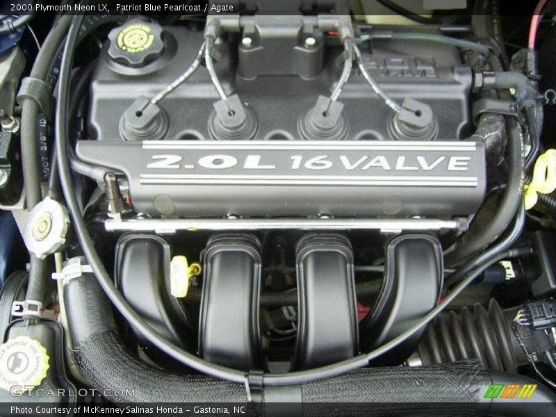 Patriot Blue Pearlcoat / Agate 2000 Plymouth Neon LX