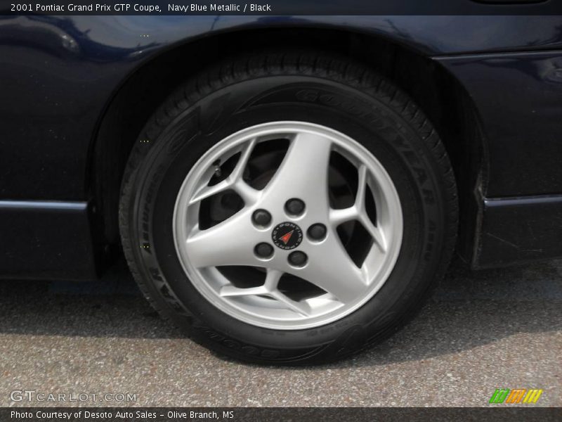 Navy Blue Metallic / Black 2001 Pontiac Grand Prix GTP Coupe