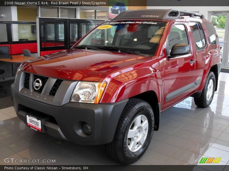 Red Brawn Pearl / Steel/Graphite 2006 Nissan Xterra S 4x4