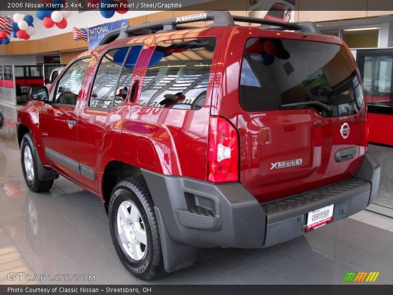 Red Brawn Pearl / Steel/Graphite 2006 Nissan Xterra S 4x4