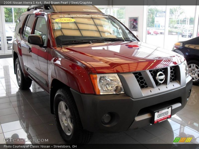 Red Brawn Pearl / Steel/Graphite 2006 Nissan Xterra S 4x4