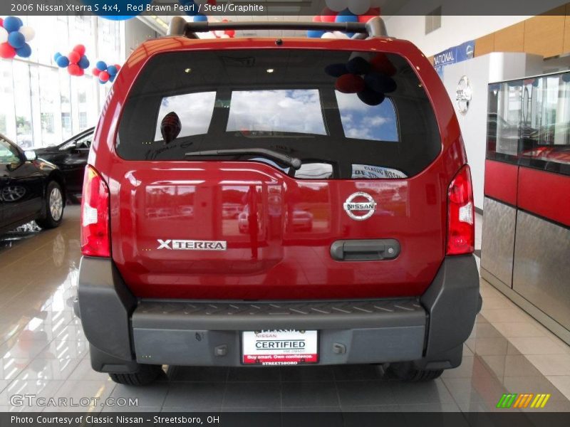 Red Brawn Pearl / Steel/Graphite 2006 Nissan Xterra S 4x4