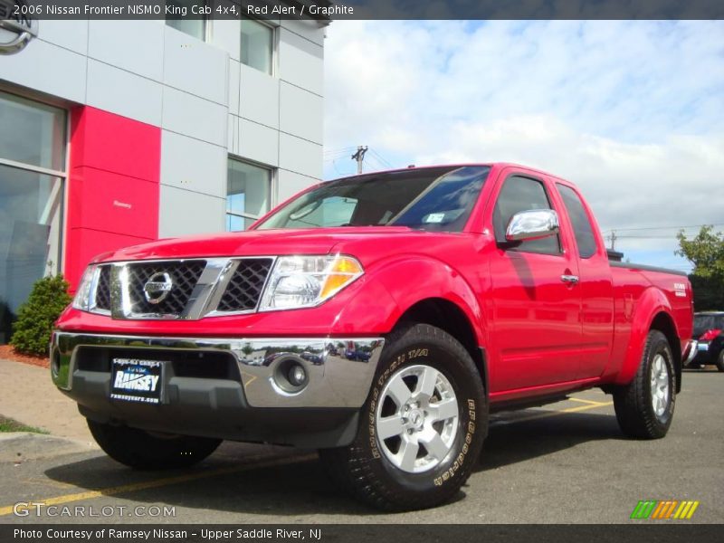 Red Alert / Graphite 2006 Nissan Frontier NISMO King Cab 4x4