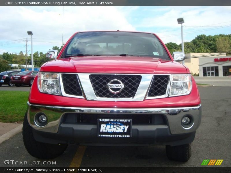 Red Alert / Graphite 2006 Nissan Frontier NISMO King Cab 4x4