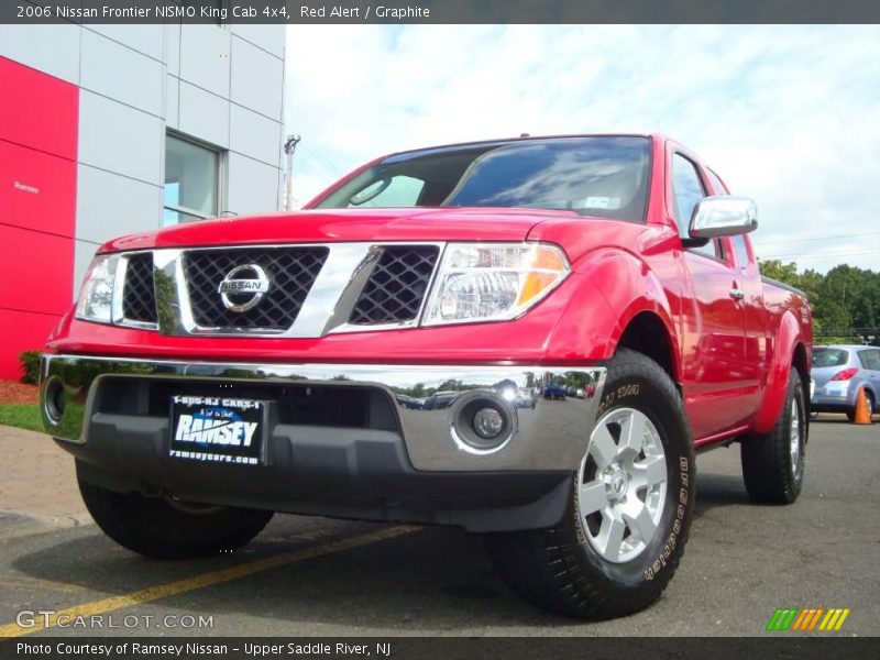 Red Alert / Graphite 2006 Nissan Frontier NISMO King Cab 4x4