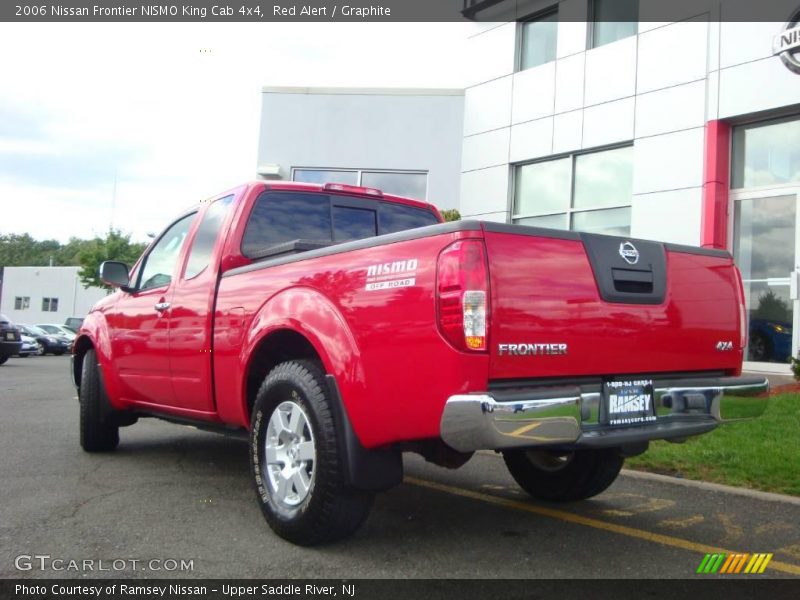 Red Alert / Graphite 2006 Nissan Frontier NISMO King Cab 4x4