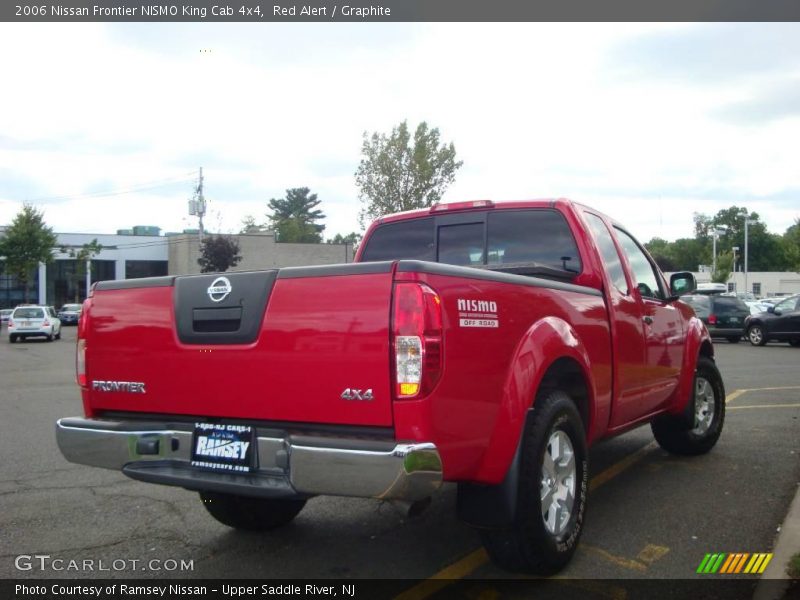 Red Alert / Graphite 2006 Nissan Frontier NISMO King Cab 4x4